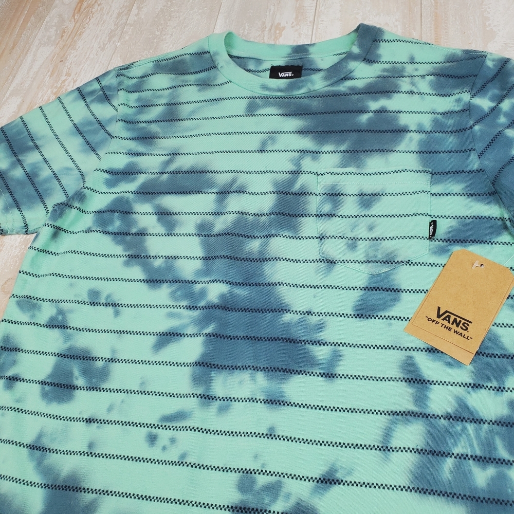 Vans Tie Dye Checker Tee - Picture 2 of 6